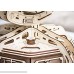 EWA Eco-Wood-Art Model Globe Brown 3D Wooden Puzzle DIY Mechanical with Secret Lock-Box No Glue Required. B07G4DZQPY